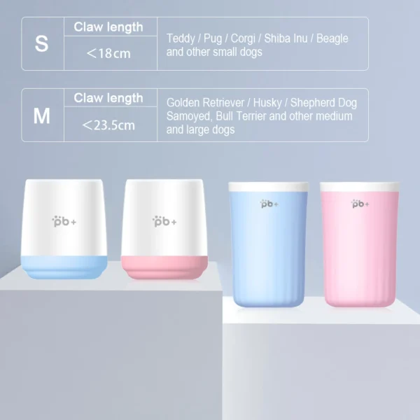 Dog Paw Cleaner Cup 6