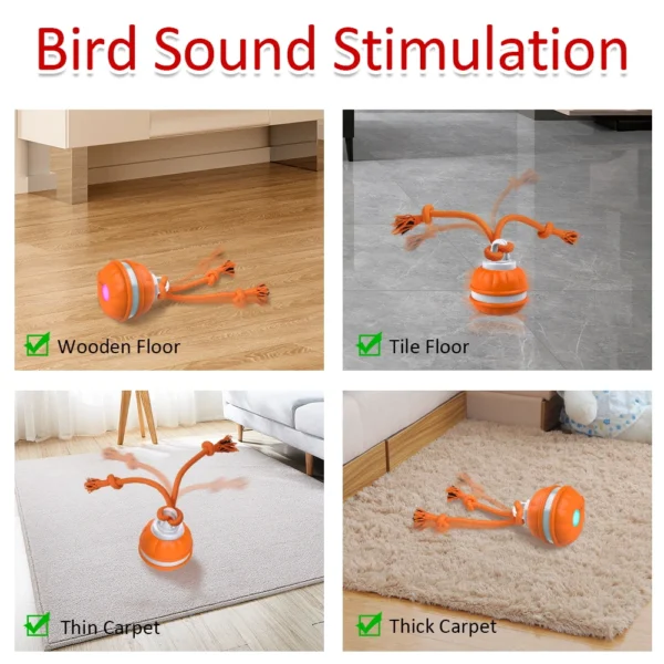 Interactive Dog Smart Rope Toy 6