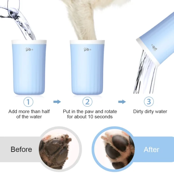 Dog Paw Cleaner Cup 4