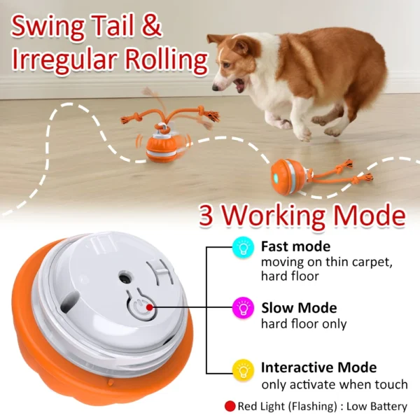 Interactive Dog Smart Rope Toy 4