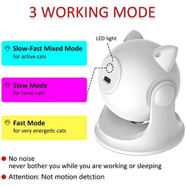 Motion Activated Cat Laser Toy 3